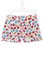 Moschino Kids Printed Shorts - Multicolour