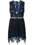 Self-portrait 'clementine' Dress, Women's, Size: 14, Black, Polyester/polyamide