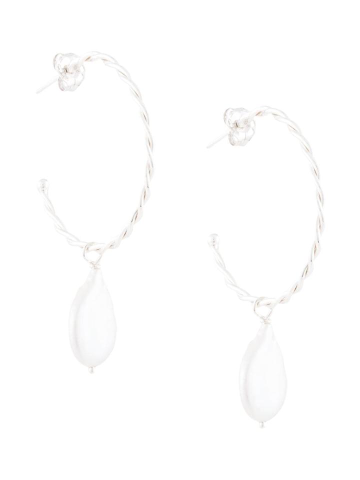 Natasha Schweitzer Helix Hoop Earrings - Silver