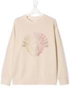 Zadig & Voltaire Kids Hailey Rhinestone-embellished Sweatshirt -