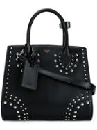 Bertoni 1949 'darcy' Studded Shoulder Bag, Women's, Black