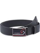 Prada Woven Fabric Belt - Grey