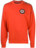 Amen - Patched Sweatshirt - Men - Silk/cotton/viscose/glass - 46, Red, Silk/cotton/viscose/glass