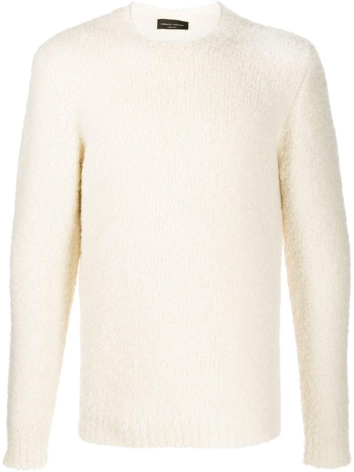 Roberto Collina Crew-neck Jumper - White