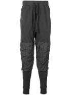 Andrea Ya'aqov Padded Layered Track Trousers - Grey