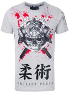 Philipp Plein Hasu T-shirt - Grey
