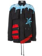Faith Connexion 'skyline' Parka Coat, Women's, Size: Small, Black, Cotton