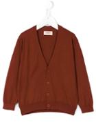 Maan - Prince Cardigan - Kids - Cotton/nylon - 3 Yrs, Brown