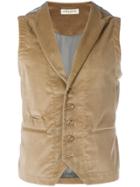 Al Duca D'aosta 1902 Fitted Buttoned Waistcoat - Brown