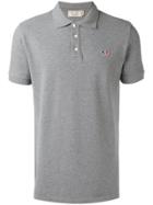 Maison Kitsuné Slim-fit Polo Shirt - Grey