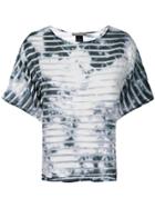 Suzusan Transparent Border Printed T-shirt - Black