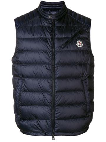 Moncler Puffer Gilet - Blue