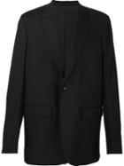 Thamanyah One Button Blazer, Men's, Size: 48, Black, Cupro/wool