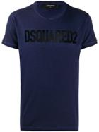 Dsquared2 Turtle Neck T-shirt - Blue