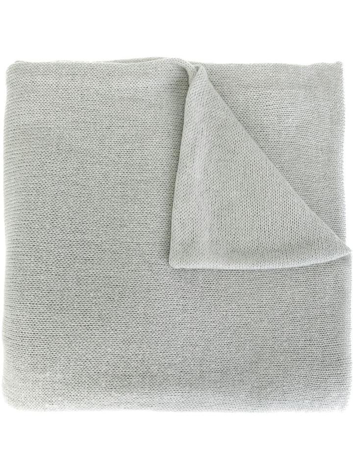 Liska Cashmere Scarf, Women's, Grey, Cashmere