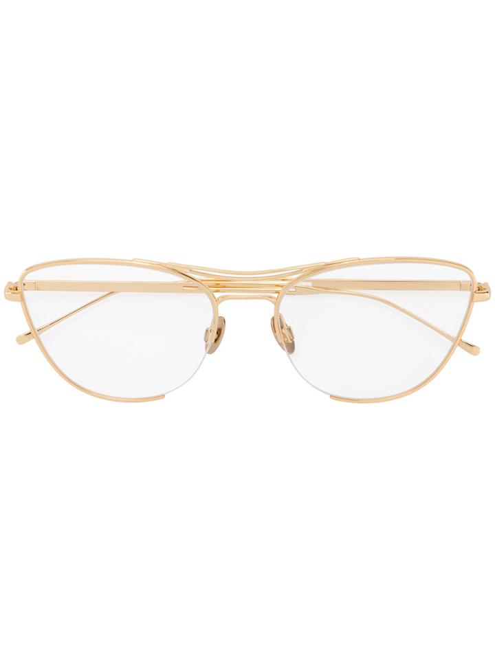 Sunday Somewhere Jar Jar Cat-eye Optical Glasses - Metallic