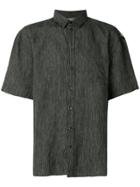 Y / Project Panel Short Sleeve Shirt - Black