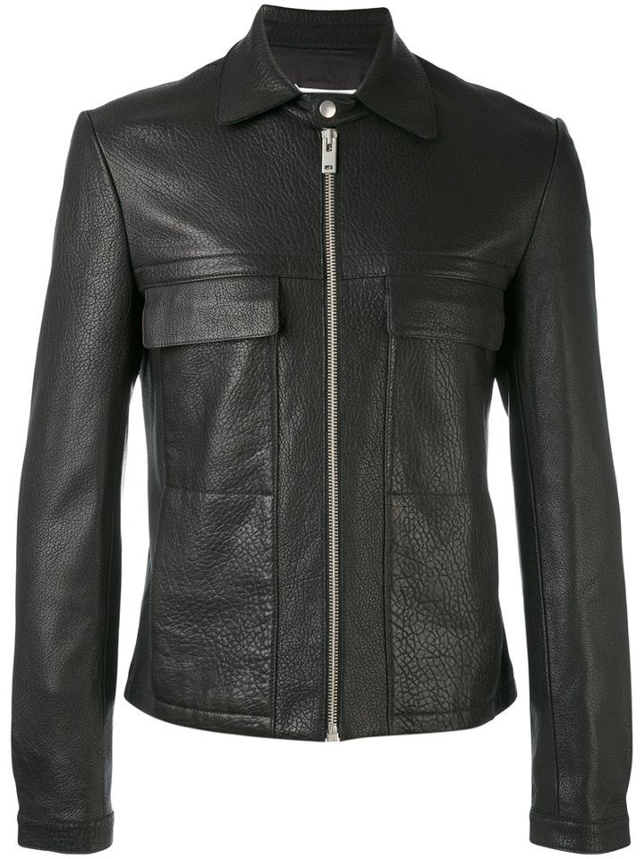 Maison Margiela - Classic Biker Jacket - Men - Calf Leather/viscose - 54, Black, Calf Leather/viscose