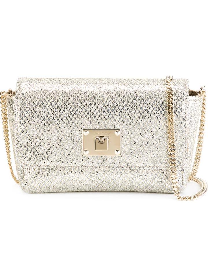 Jimmy Choo 'ruby' Clutch, Women's, Grey