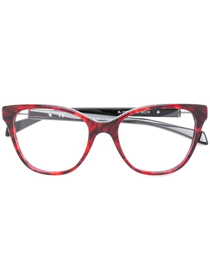 Balmain 1077 Cat-eye Glasses - Red