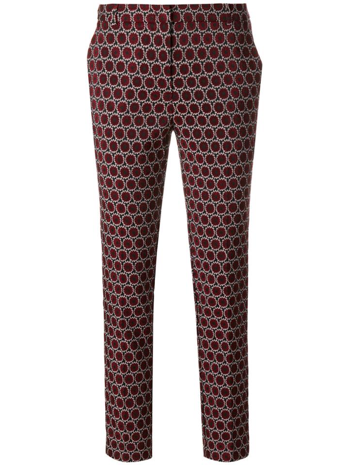 Kiltie Slim-fit Woven Circle Trousers - Multicolour