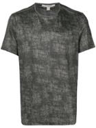 John Varvatos Printed Crewneck T-shirt - Grey