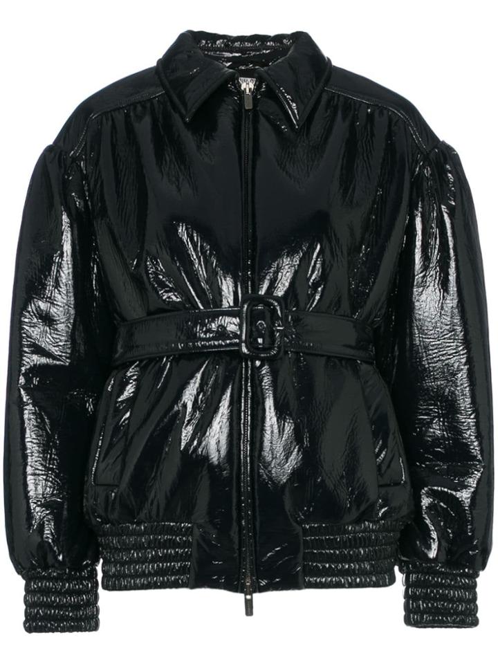 Miu Miu Miu Coat Pff Shldr Bltd - Unavailable