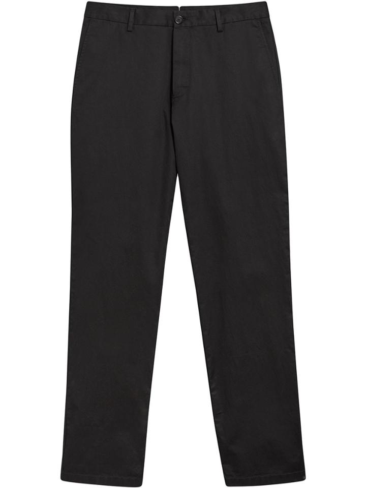 Burberry Cotton Twill Chinos - Black