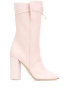 Roksanda Drawstring Knee-high Boots - Pink