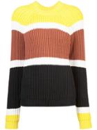 Derek Lam Long Sleeve Sweater - Multicolour