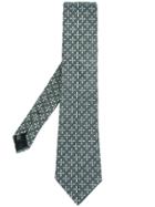 Fashion Clinic Timeless Star Print Tie - Green