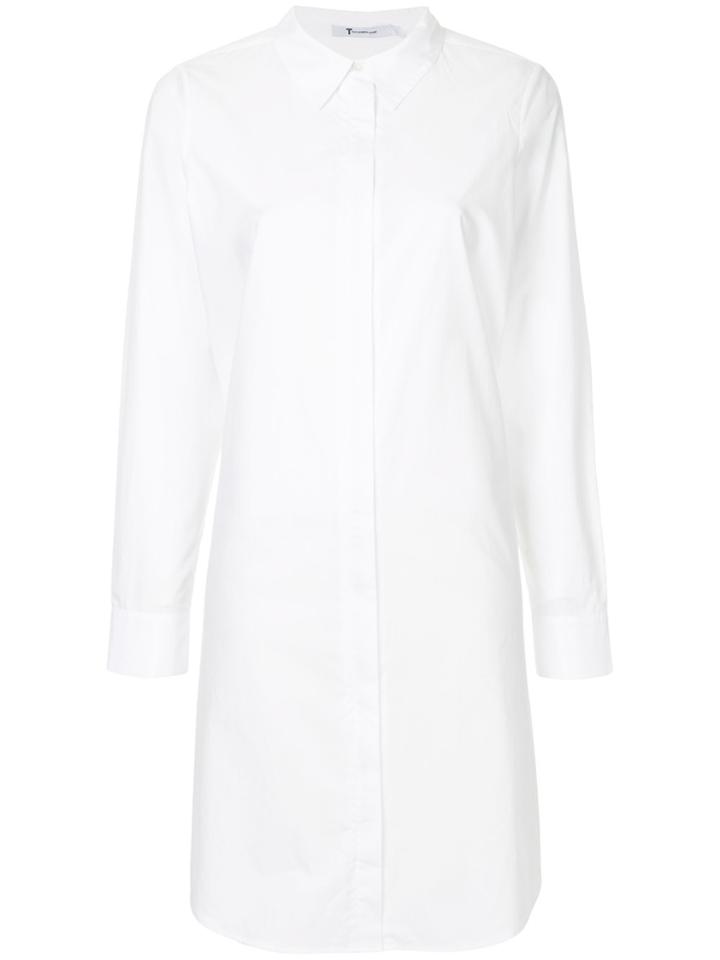T By Alexander Wang Shirt Dress - White