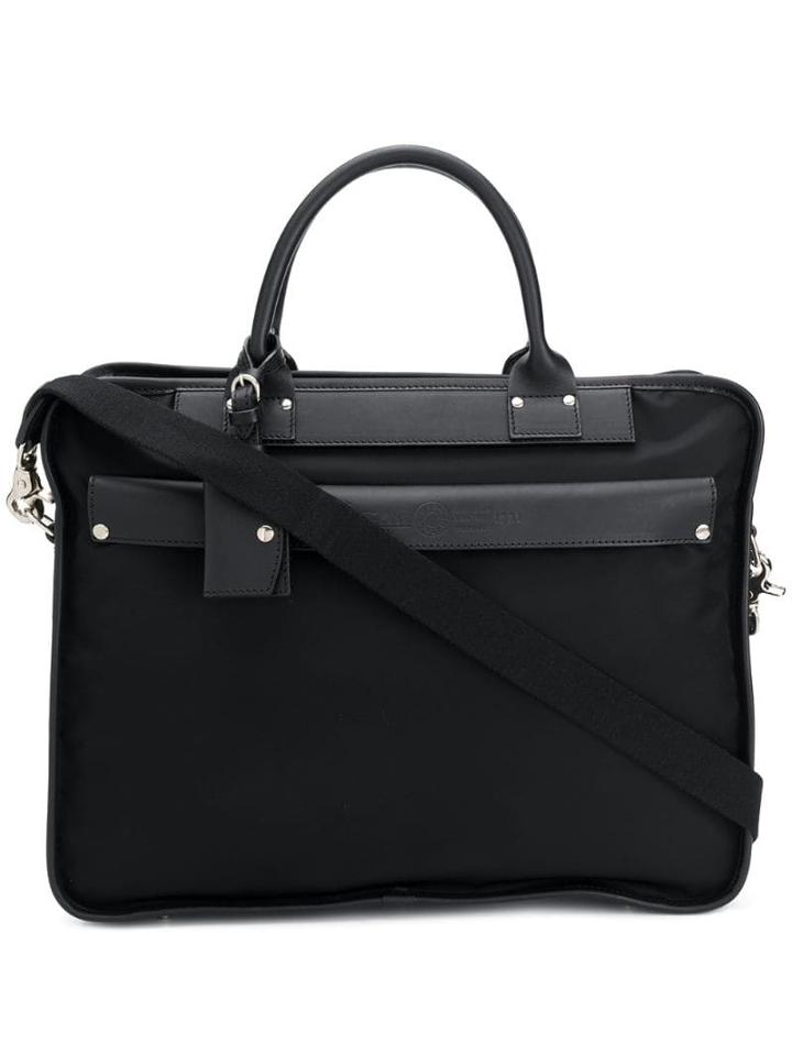 Felisi Top Handle Briefcase Tote - Black