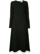 Sonia Rykiel Contrast Hem Dress - Black