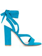Gianvito Rossi Janis High Sandals - Blue