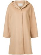 Estnation Single Breasted Coat - Brown