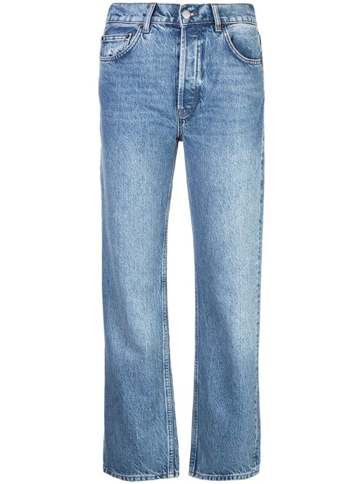 Reformation Cynthia Relaxed Jeans - Blue