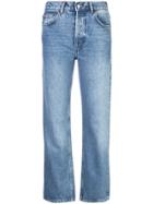 Reformation Cynthia Relaxed Jeans - Blue