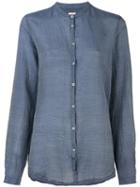 Massimo Alba 'syrmat' Shirt, Women's, Size: Small, Blue, Cotton/silk