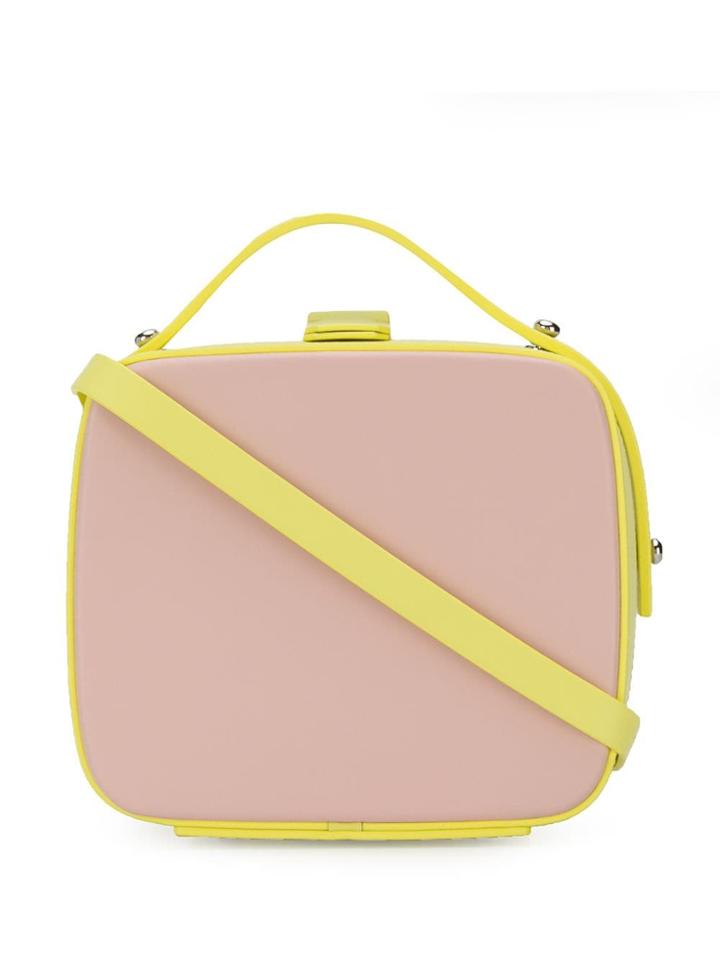 Nico Giani Two-tone Shoulder Bag - Pink
