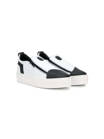 Bruno Bordese Next Generation Teen Zipped Sneakers - White