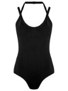 Egrey Strappy Bodysuit, Women's, Size: G, Black, Polyamide/spandex/elastane/viscose