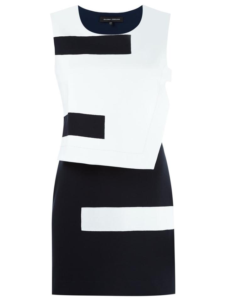 Gloria Coelho Panelled Dress