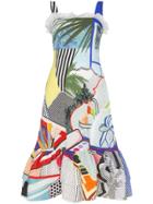 Mary Katrantzou Kara Pop Art Sleeveless Dress - Multicolour