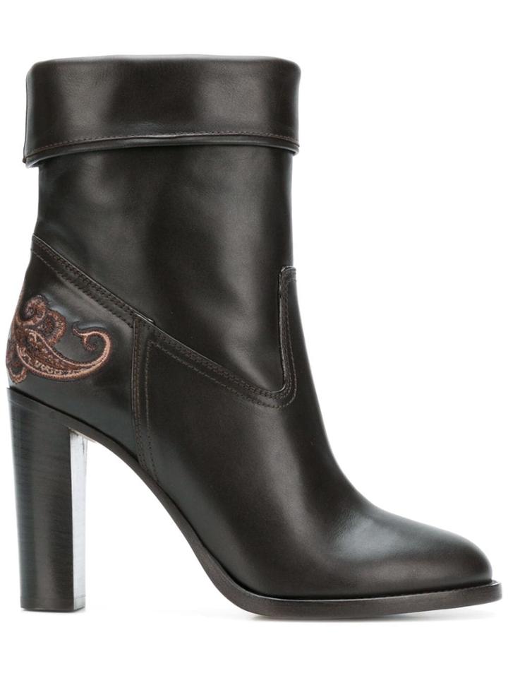 Etro Ankle Boots - Brown