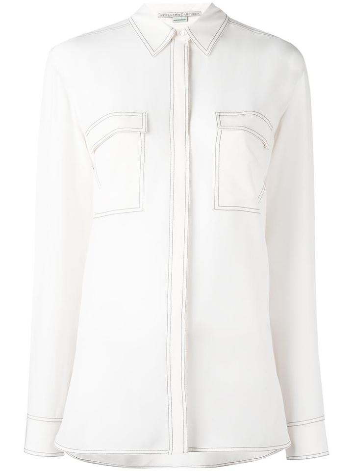 Stella Mccartney Vindy Shirt, Women's, Size: 38, Nude/neutrals, Silk