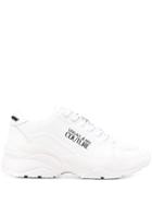 Versace Jeans Couture Chunky Logo Sneakers - White