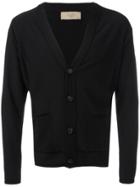 Maison Flaneur Button Up Cardigan - Blue