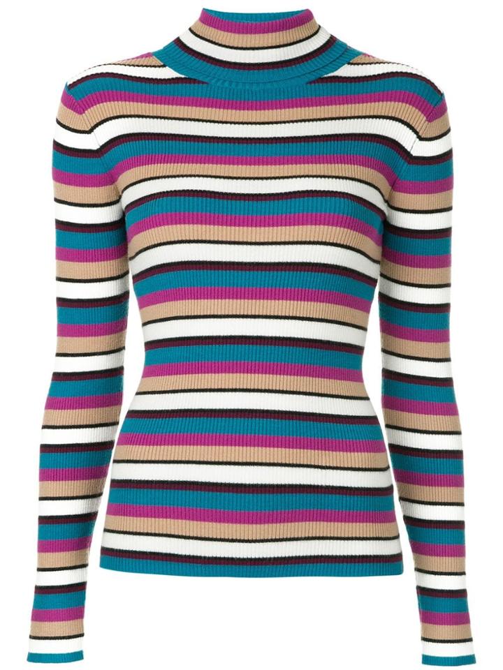 Guild Prime Striped Knit Top - Multicolour