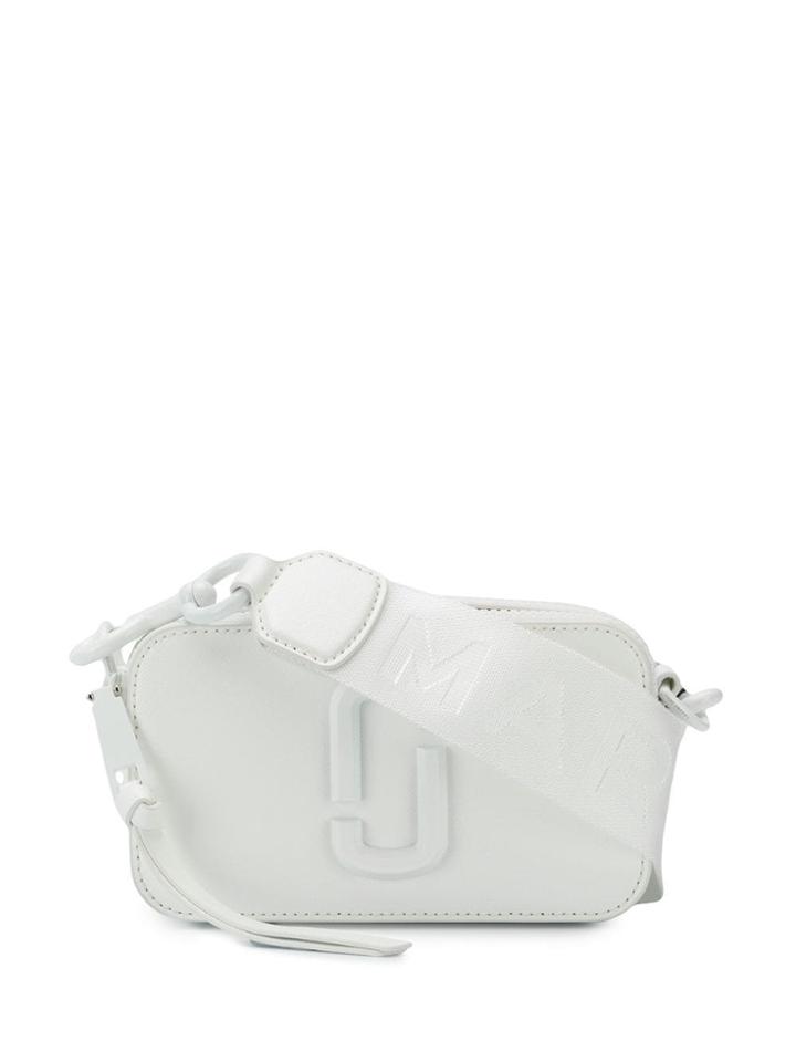 Marc Jacobs Logo Appliqué Cross-body Bag - White